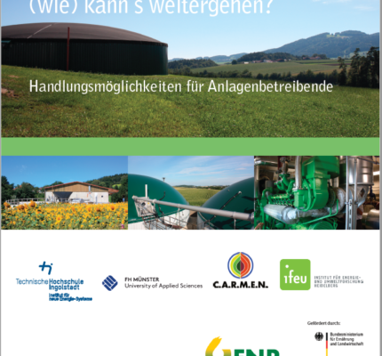 C.A.R.M.E.N.-WebSeminar „Zukunftskonzept Biogas – so kann’s weitergehen” (23.04.2024)