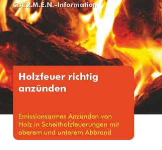Holzfeuer richtig anzünden