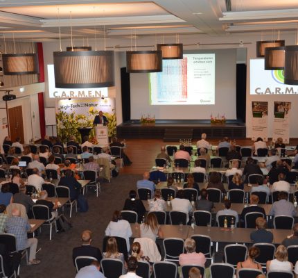 Nachhaltige Lösungen bei 27. C.A.R.M.E.N.-Symposium präsentiert