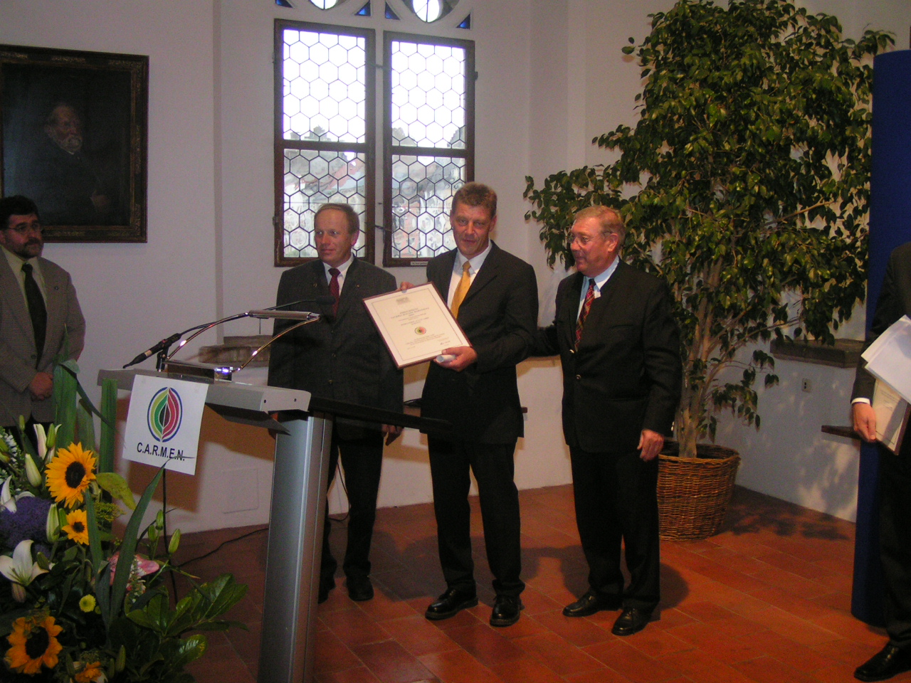 Die Preisträger des Förderpreises Nachwachsende Rohstoffe C.A.R.M.E.N