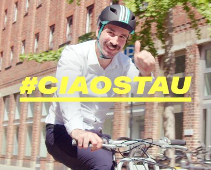 Aktion für klimaschonendere Mobilität „CIAO STAU“