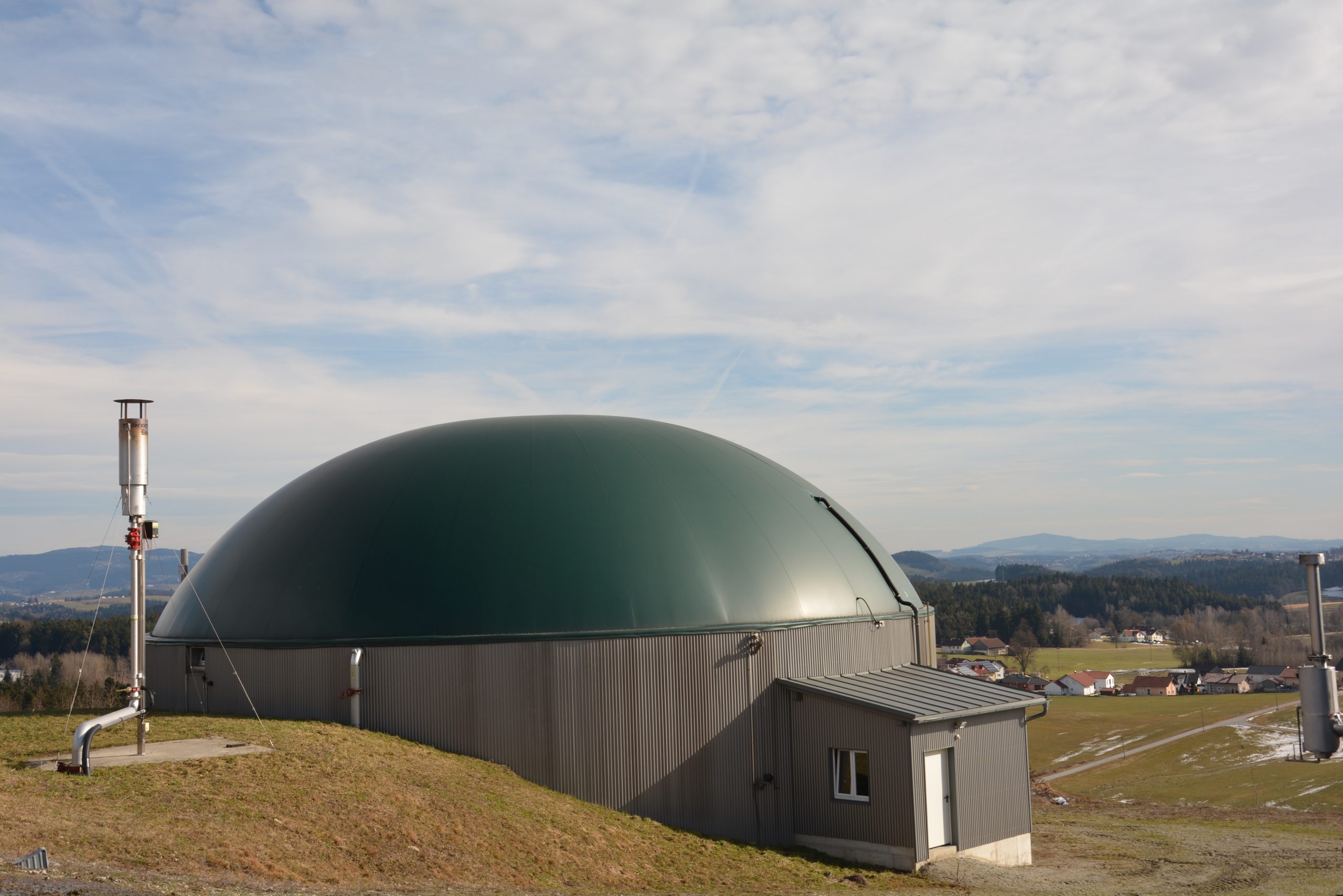 Biogasproduktion im Ökolandbau – lohnt sich das?