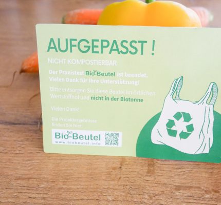 Testphase des „Praxistest Bio-Beutel“ geht zu Ende