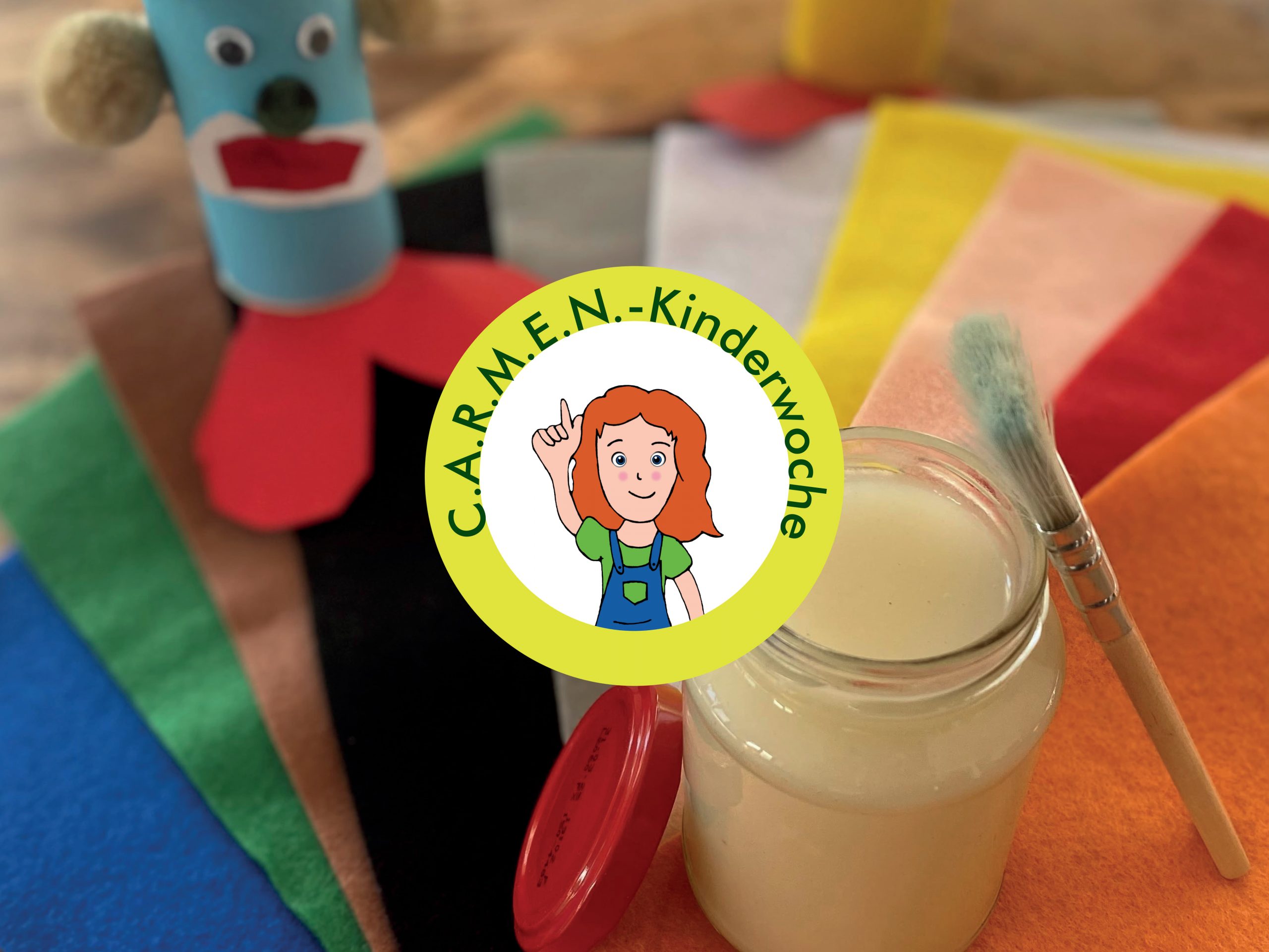 C.A.R.M.E.N.-Kinderwoche: Klebstoff aus Mehl