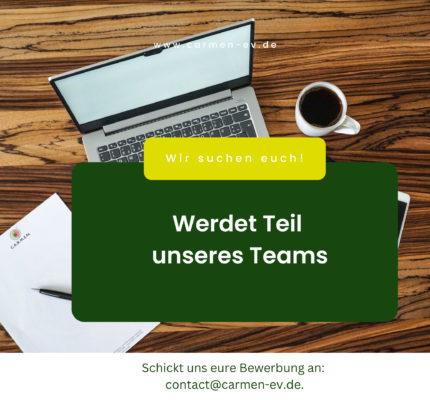 Wir brauchen Verstärkung