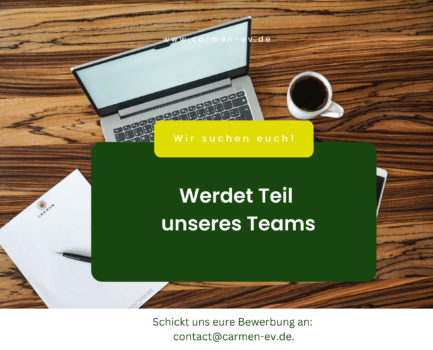 Wir brauchen Verstärkung