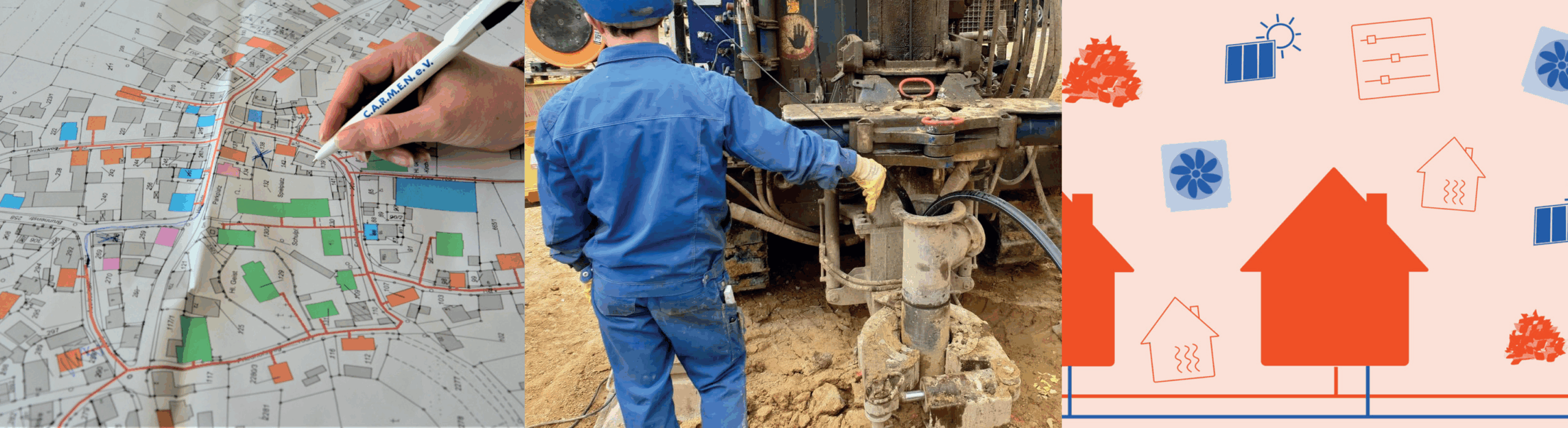 Kommunale Wärmeplanung, Geothermie und regenerative Wärmeerzeugung