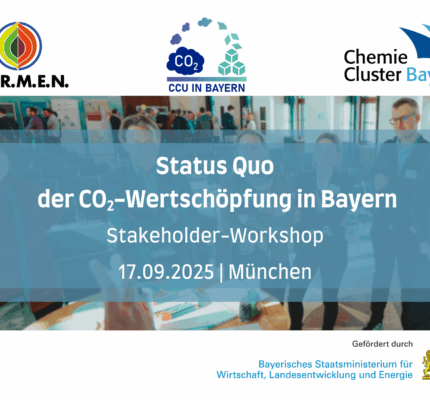 CO₂ als Rohstoff denken: Start der Stakeholder-Workshops des Projekts „CCU in Bayern“