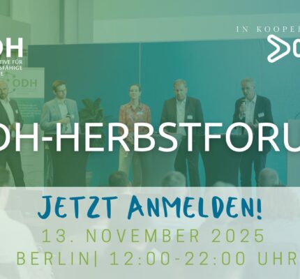 ODH-Herbstforum 2025 – Branchenübergreifender Austausch in Berlin
