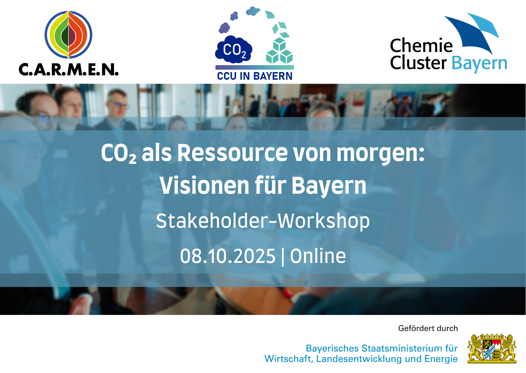 Stakeholder-Workshop – CO₂ als Ressource von morgen: Visionen für Bayern