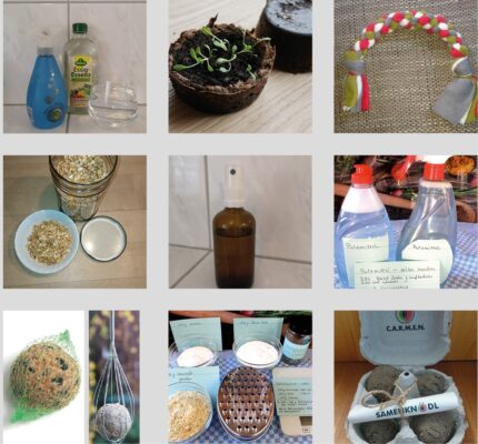 30 Nachhaltigkeit-Rezepte und Tipps von C.A.R.M.E.N. e.V. in der Broschüre