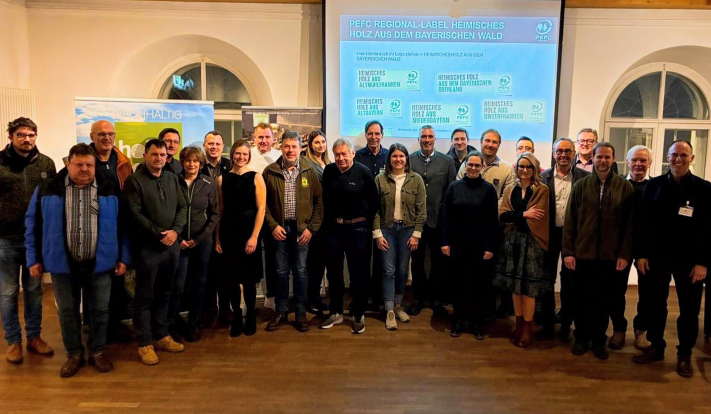 PEFC-Regional-Label: Chance für Holz aus dem Bayerischen Wald