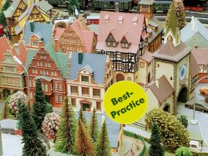 Modell der Stadt Nürnberg