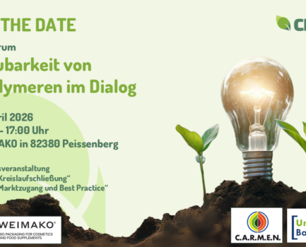 3. CREATE-Fachforum „Abbaubarkeit von Biopolymeren im Dialog“