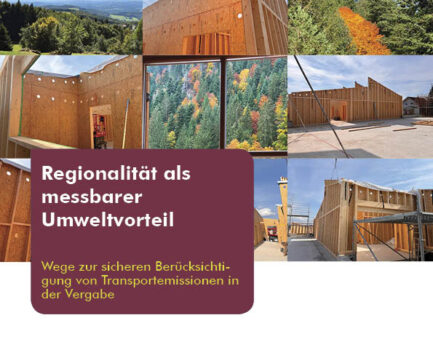 C.A.R.M.E.N.-Publikation zeigt: Regionalität ist messbarer Umweltvorteil in der Bauvergabe