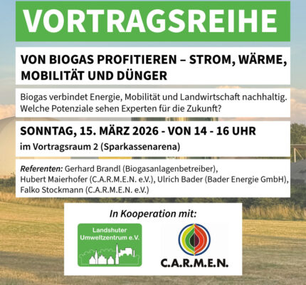 C.A.R.M.E.N. e.V. bei der Landshuter Umweltmesse 2026