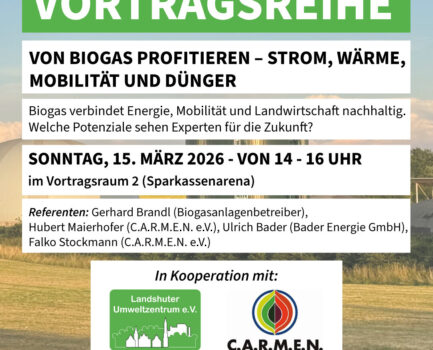 C.A.R.M.E.N. e.V. bei der Landshuter Umweltmesse 2026