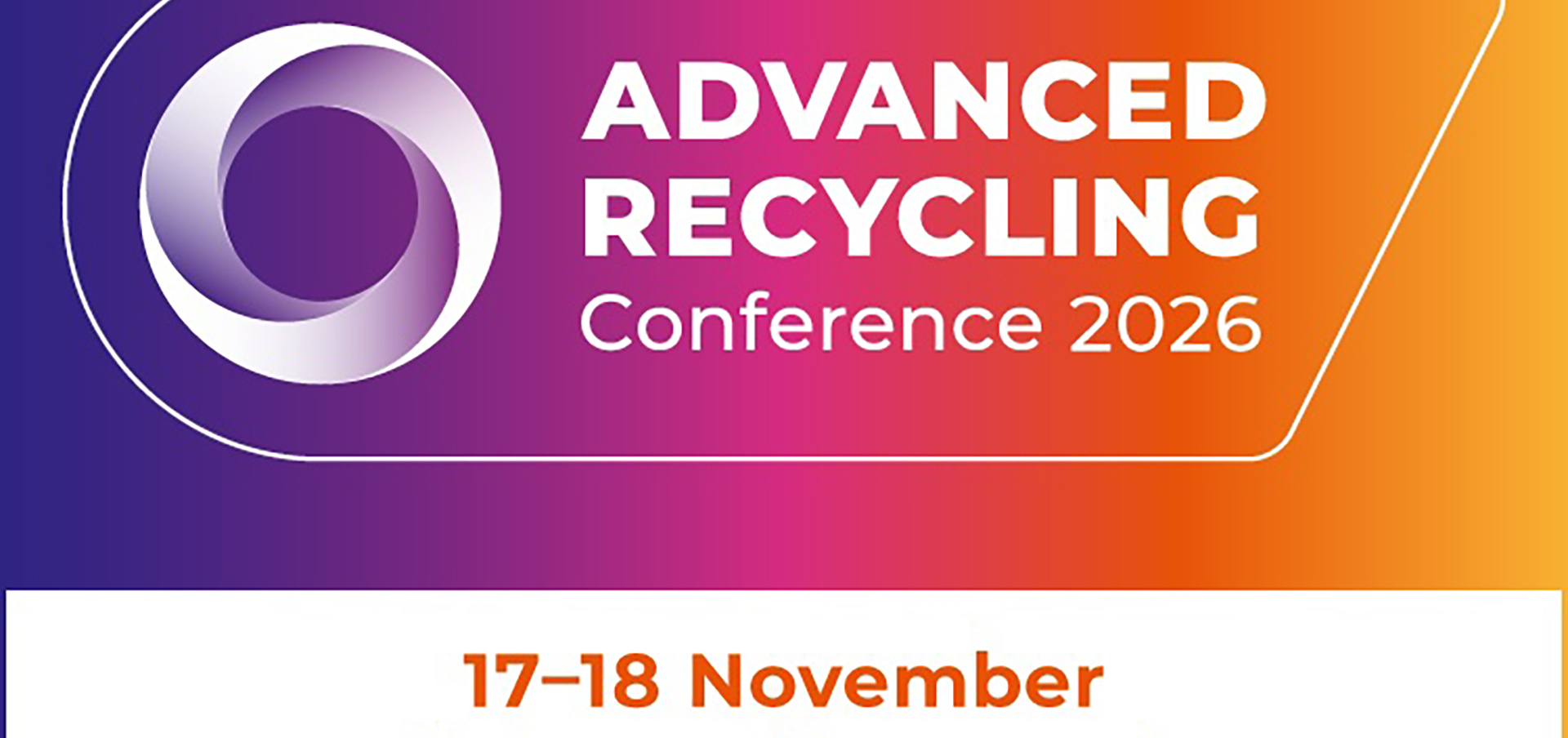 Innovationen im Mittelpunkt der Advanced Recycling Conference 2026