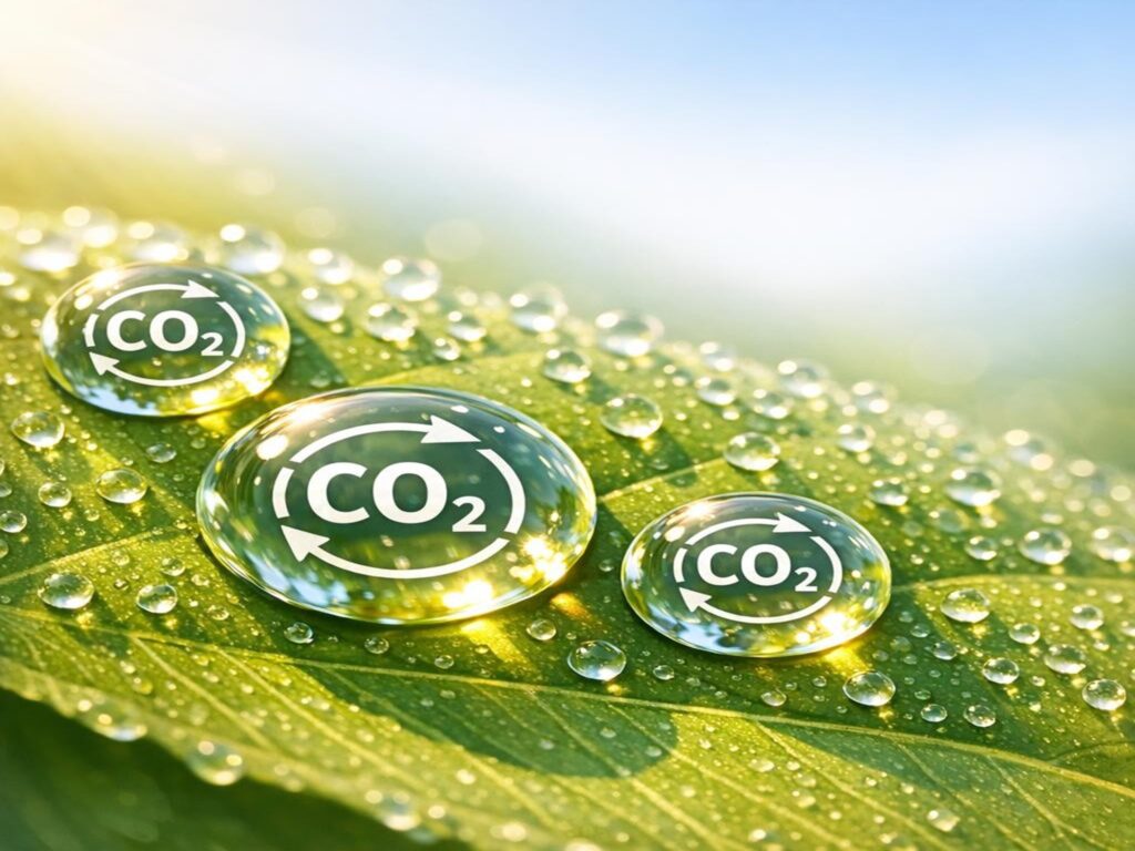 Biogenes CO2 Symbolbild