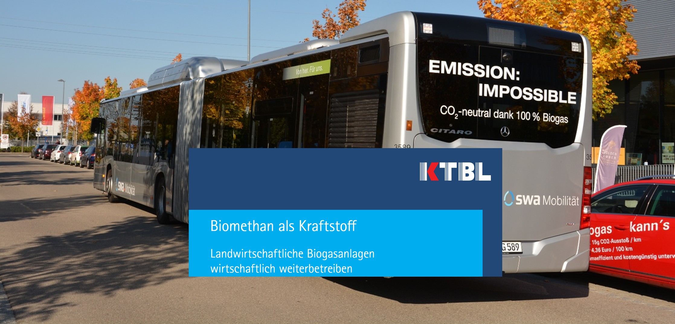 KTBL-Schrift: Biomethan aus Biogasanlagen als Kraftstoff