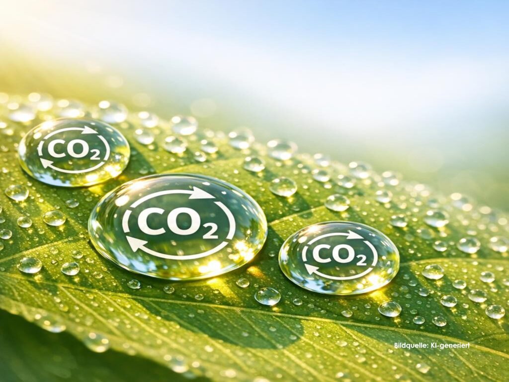 Biogenes CO2 Symbolbild, KI-generiert