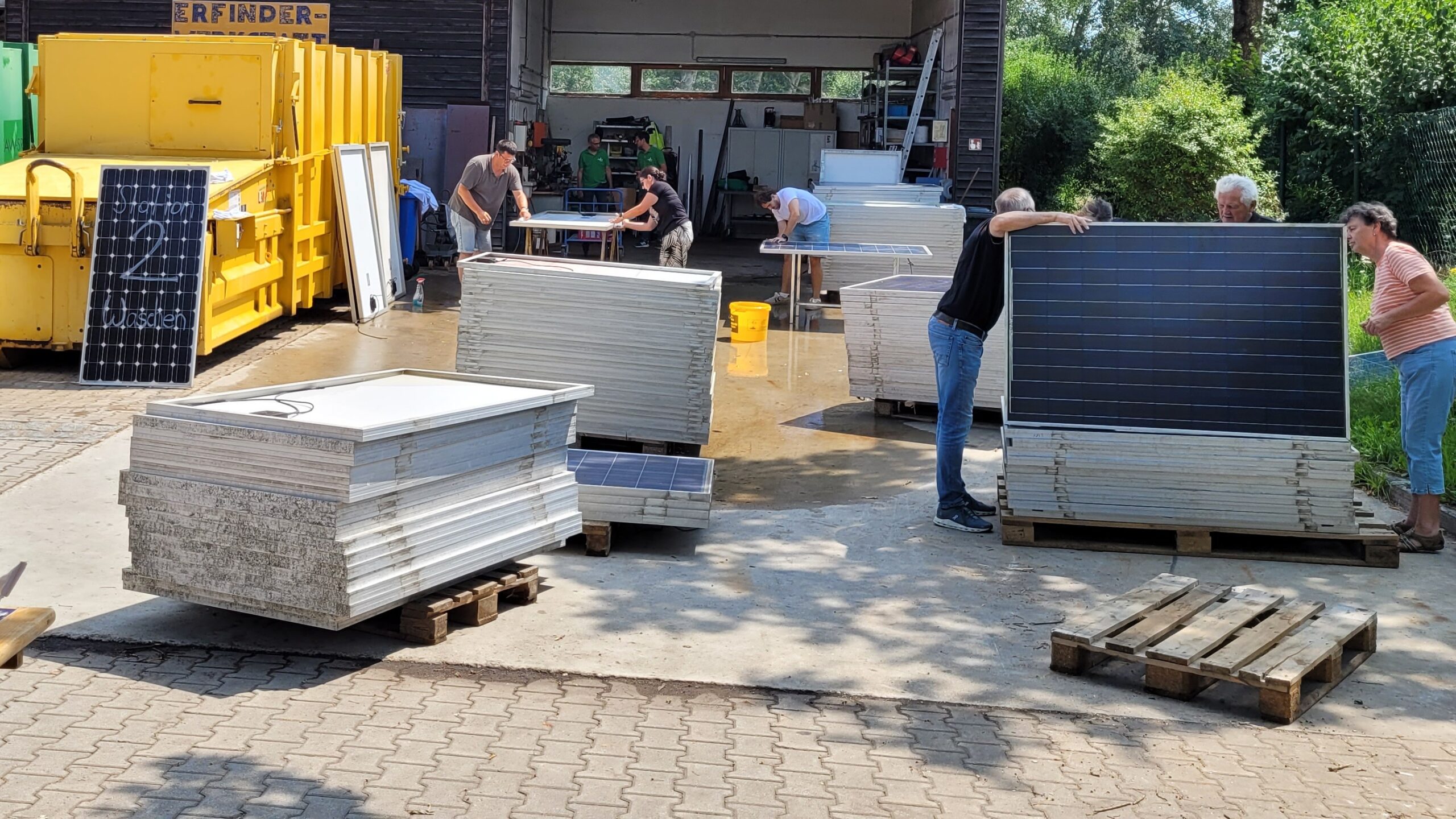 Großes Interesse an PV-Upcycling-Aktion in Straubing