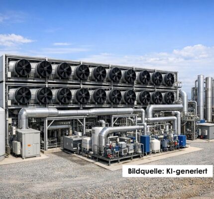 Ucaneo und Siemens bringen Direct Air Capture auf industrielles Niveau