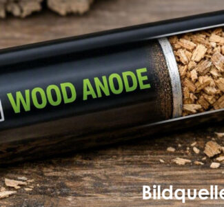 Eine Batterie mit Lignin